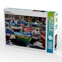 Produktbild: CALVENDO Puzzle Fischerboote | 1000 Teile Lege-Gr&ouml;&szlig;e 64x48cm Foto-Puzzle f&uuml;r gl&uuml;ckliche Stunden