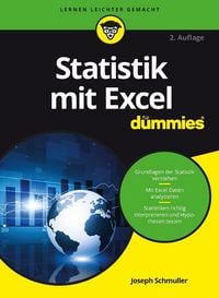 Produktbild: Statistik mit Excel f&uuml;r Dummies