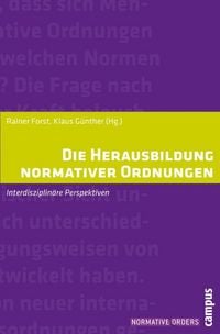 Produktbild: Die Herausbildung normativer Ordnungen