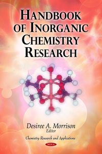 Produktbild: Handbook of Inorganic Chemistry Research