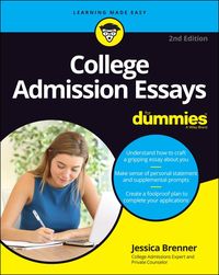Produktbild: College Admission Essays For Dummies