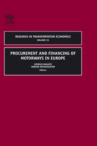 Produktbild: Procurement and Financing of Motorways in Europe