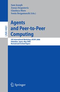 Produktbild: Agents and Peer-to-Peer Computing