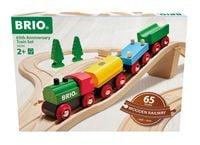 Produktbild: BRIO Classic Railway - 65 Jahre Holzeisenbahn Jubiläums-Zugset