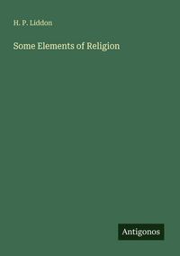 Produktbild: Some Elements of Religion