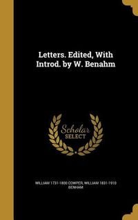 Produktbild: Letters. Edited, With Introd. by W. Benahm