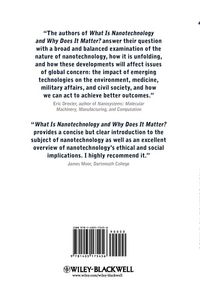 Produktbild: WHAT IS NANOTECHNOLOGY