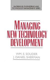 Produktbild: Managing New Technology Development