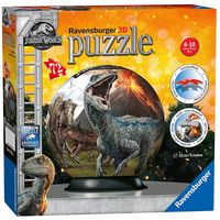 3D Puzzle Ravensburger Puzzle-Ball Jurassic World 72 Teile von 