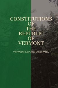 Produktbild: Constitutions of the Republic of Vermont