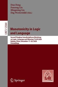 Produktbild: Monotonicity in Logic and Language