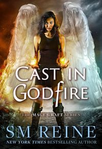 Produktbild: Cast in Godfire (The Mage Craft Series, #5)