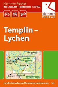 Produktbild: Klemmer Pocket Rad-, Wander- und Paddelkarte Templin - Lychen