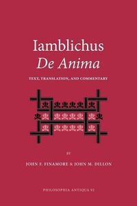 Produktbild: Iamblichus de Anima