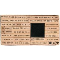 Produktbild: Stempelset Text, Deutsch 100%
