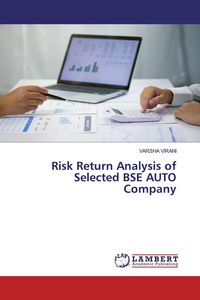Produktbild: Risk Return Analysis of Selected BSE AUTO Company