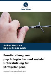 Produktbild: Bereitstellung von psychologischer und sozialer Unterst&uuml;tzung f&uuml;r Strafgefangene