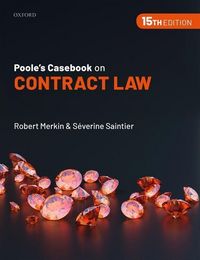 Produktbild: Merkin QC, R: Poole's Casebook on Contract Law