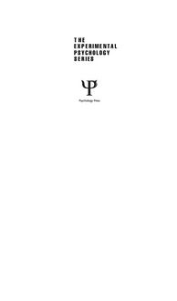 Produktbild: The Processing of Information and Structure