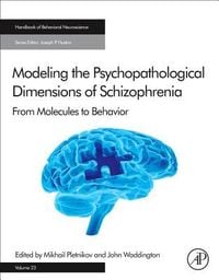 Produktbild: Modeling the Psychopathological Dimensions of Schizophrenia