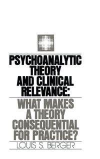 Produktbild: Psychoanalytic Theory and Clinical Relevance