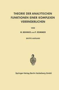 Produktbild: Theorie der Analytischen Funktionen Einer Komplexen Ver&auml;nderlichen