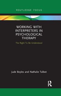 Produktbild: Working with Interpreters in Psychological Therapy