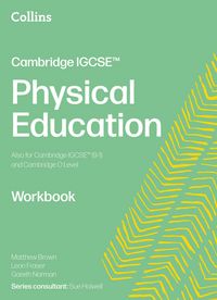 Produktbild: CAMBS IGCSE PE WB 2E
