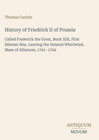 Produktbild: History of Friedrich II of Prussia