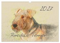 Produktbild: Airedale Terrier 2027 (Wandkalender 2027 DIN A3 quer), CALVENDO Monatskalender