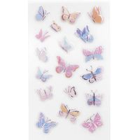 Produktbild: Foliensticker La Vie en Rose, Schmetterlinge