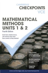 Produktbild: Tynan, D: Cambridge Checkpoints VCE Mathematical Methods Uni