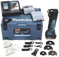 Produktbild: Makita DTM51RT1J3 Akku-Multifunktionswerkzeug 18V 5Ah Anzahl mitgelieferte Akkus 1