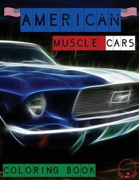 Produktbild: American Muscle Cars Coloring Book