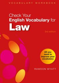 Produktbild: Check Your English Vocabulary for Law