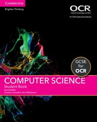 Produktbild: GCSE Computer Science for OCR Student Book