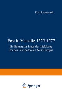 Produktbild: Pest in Venedig 1575&ndash;1577