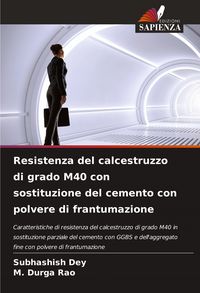 Produktbild: Resistenza del calcestruzzo di grado M40 con sostituzione del cemento con polvere di frantumazione