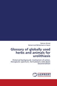 Produktbild: Glossary of globally used herbs and animals for urolithiasis