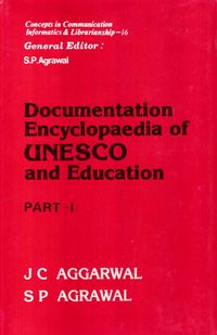 Produktbild: Documentation Encyclopaedia of UNESCO and Education Part-I
