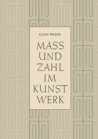 Produktbild: Mass und Zahl im Kunstwerk
