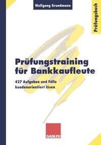 Produktbild: Pr&uuml;fungstraining f&uuml;r Bankkaufleute