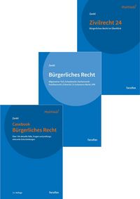 Produktbild: Komipaket Casebook B&uuml;rgerliches Recht, B&uuml;rgerliches Recht und Zivilrecht 24