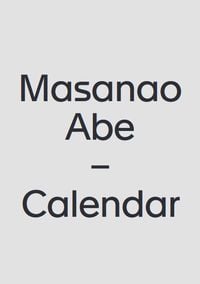 Produktbild: Masanao Abe &ndash; Calendar