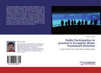 Produktbild: Public Participation in practice in European Water Framework Directive