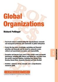 Produktbild: Pettinger, R: Global Organizations
