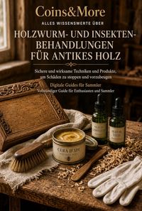 Produktbild: Alles Wissenswerte &uuml;ber Holzwurm- und Insektenbehandlungen f&uuml;r antikes Holz