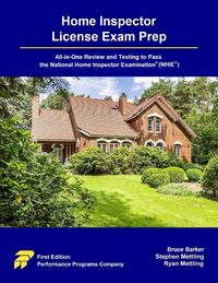 Produktbild: Home Inspector License Exam Prep: All-in-One Review and Testing to Pass the Home Inspector License Examination&reg; (NHIE&reg;)