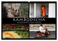 Produktbild: Kambodscha - Highlights aus Asien 2026 (Wandkalender 2026 DIN A2 quer), CALVENDO Monatskalender