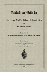 Produktbild: Brandenburgische Geschichte bis zu Friedrich dem Gro&szlig;en
